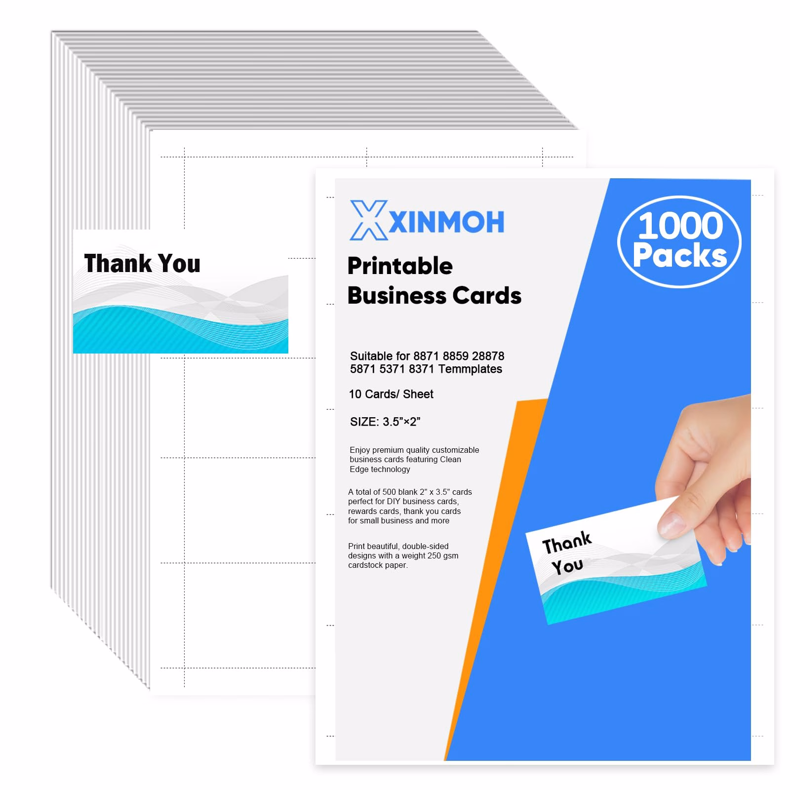 Door hanger with QR code