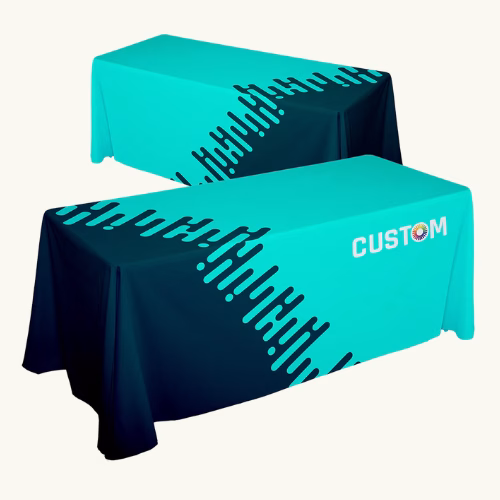 Custom table cloth with your logo in Omaha